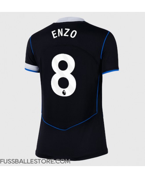 Günstige Chelsea Enzo Fernandez #8 3rd trikot Damen 2025-26 Kurzarm Günstige Chelsea Enzo Fernandez #8 3rd trikot Damen 2025-26 Kurzarm